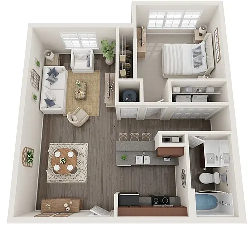 Floor plan The Bruins