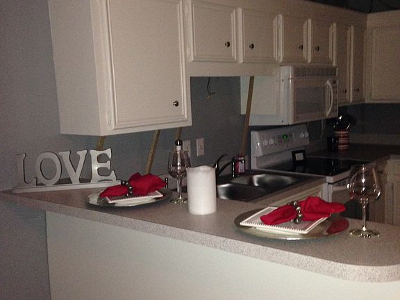 Freshly painted Cabinets