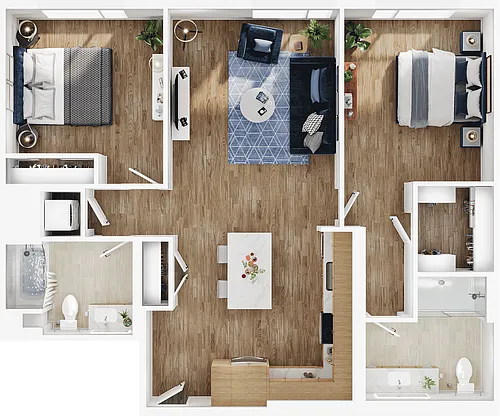 Floor plan B21