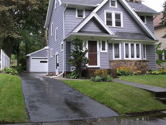 front & side of house