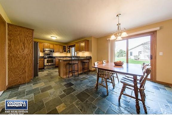Large Kitchen and Dining Area
