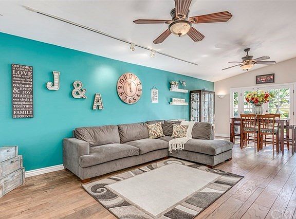 Large, inviting open floor plan.