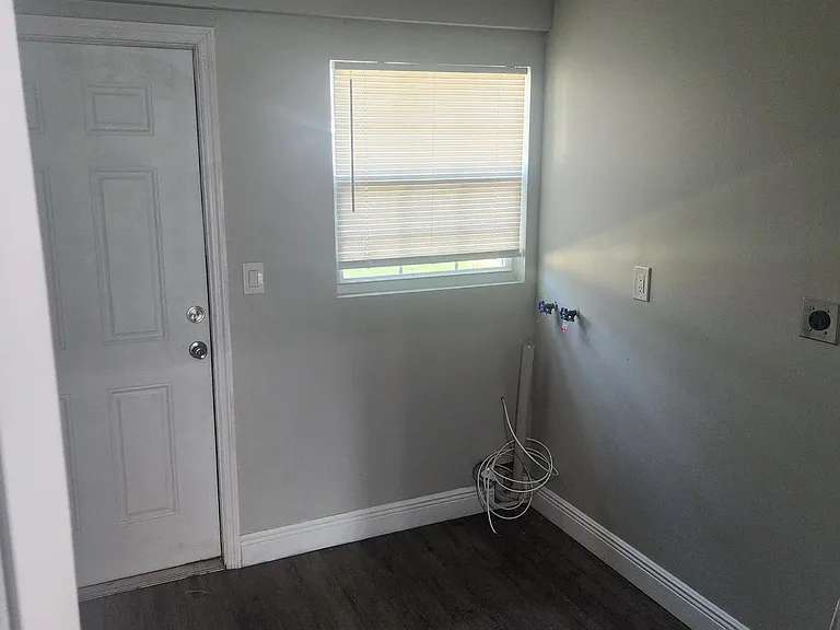 Laundry area