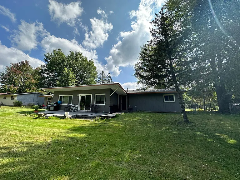 Back of house from backyard