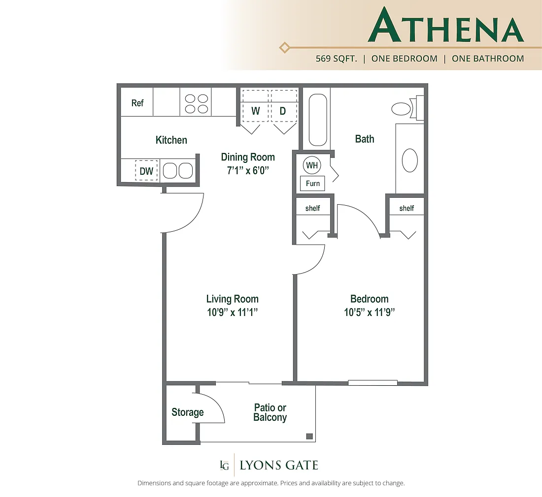 Floor plan Athena