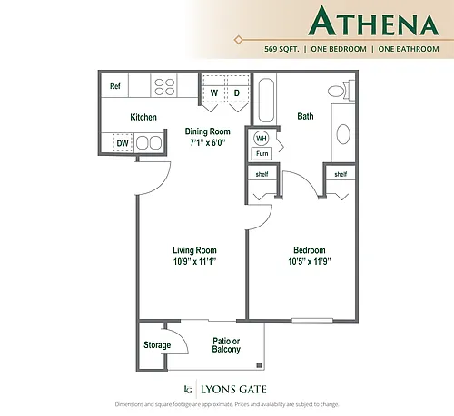 Floor plan Athena