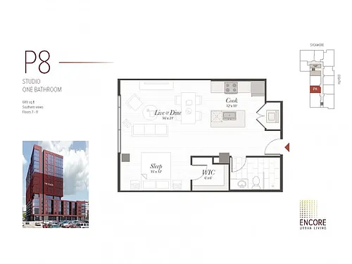 Floor plan P8