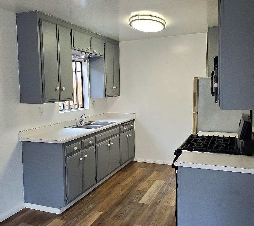 Kitchen with updated lighting