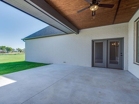 Back Patio with access to 1 2 acre lot in The Preserve at Parkside