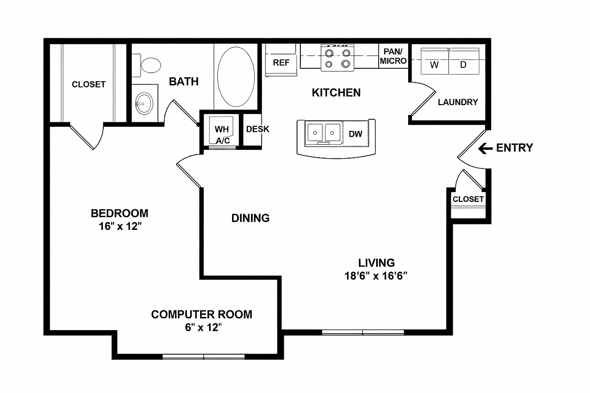 Floor plan Rodhos- Computer Room