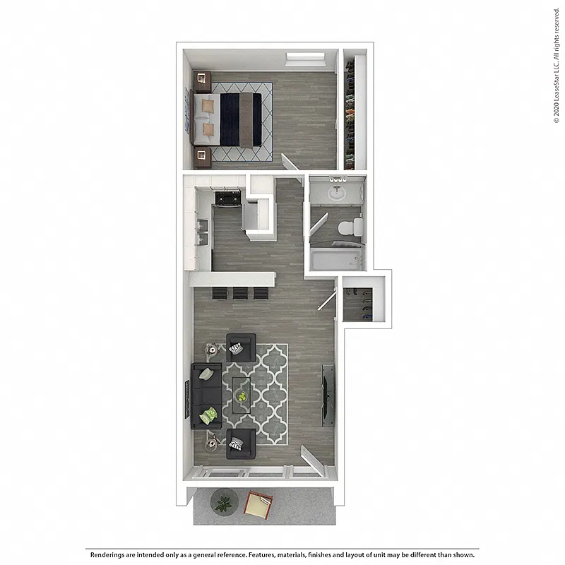 Floor plan Plan A