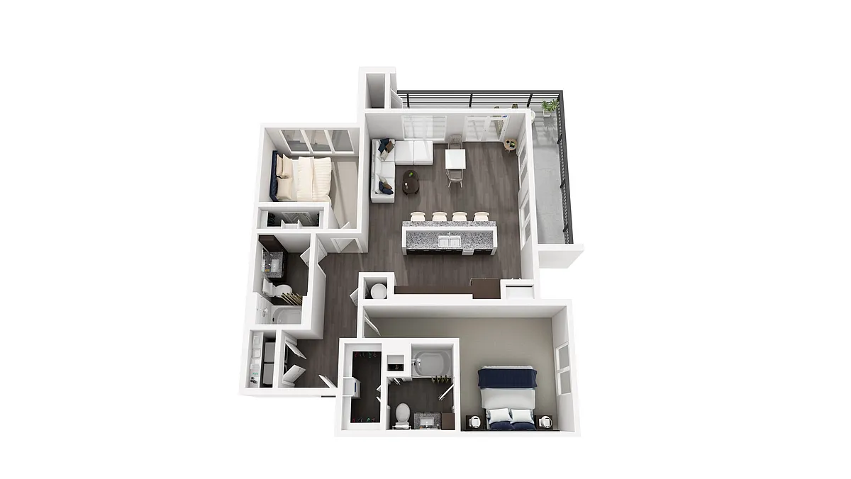 Floor plan B3