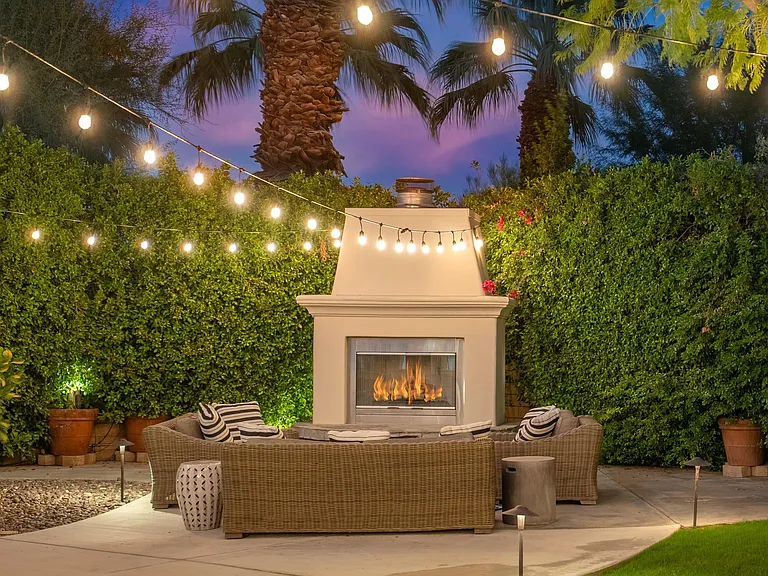 Cozy up by the fire