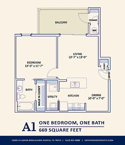 Floor plan A1