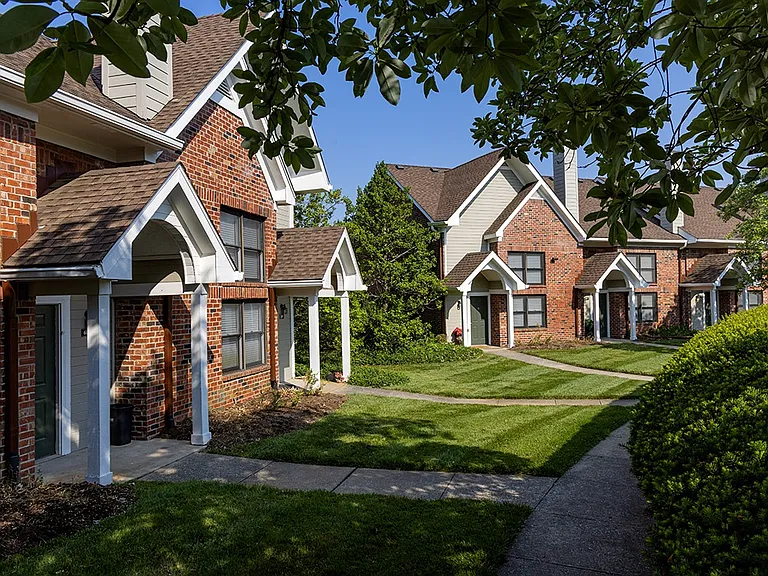 Townhome entrances