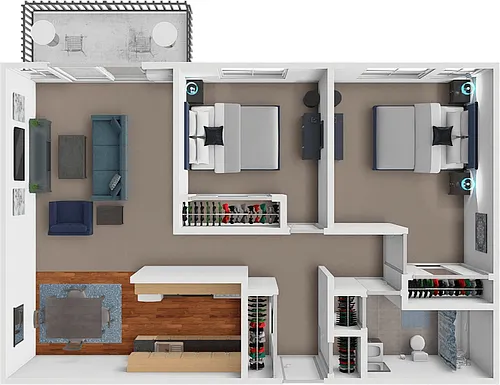Floor plan The Lakota