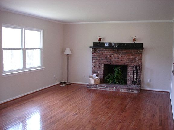 Living Room w/wood burning fireplace