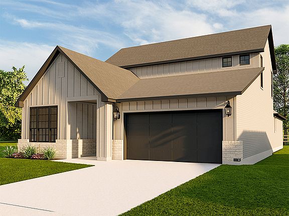 Elevation B Industrial Farmhouse