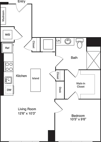 Floor plan A05