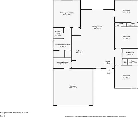 4 bed, 2.0 bath, 1670 sqft, $1,795 — Photo 2