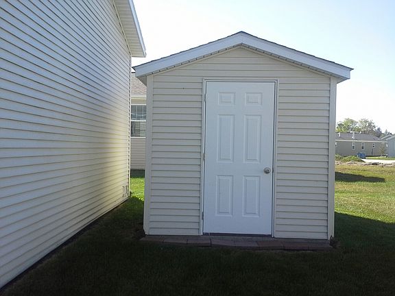 Shed included