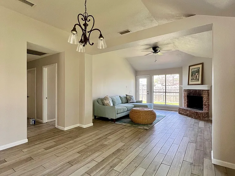 Open concept living. New paint, lighting and more.