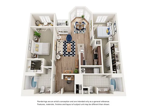 Floor plan 2X2