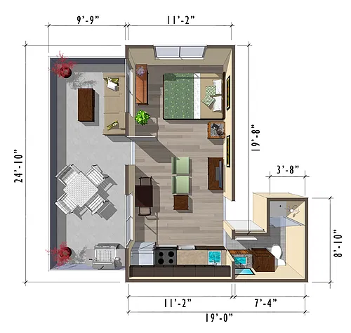 Floor plan Floor Plan S3 (Penthouse)