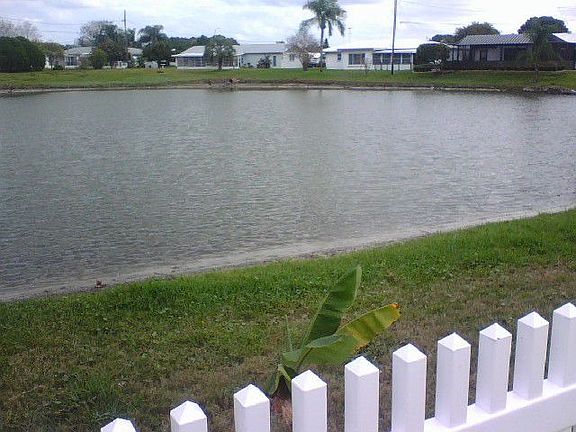 lake as seen from sunroom