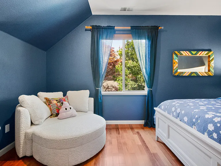 Enjoy a good book in this cozy chair