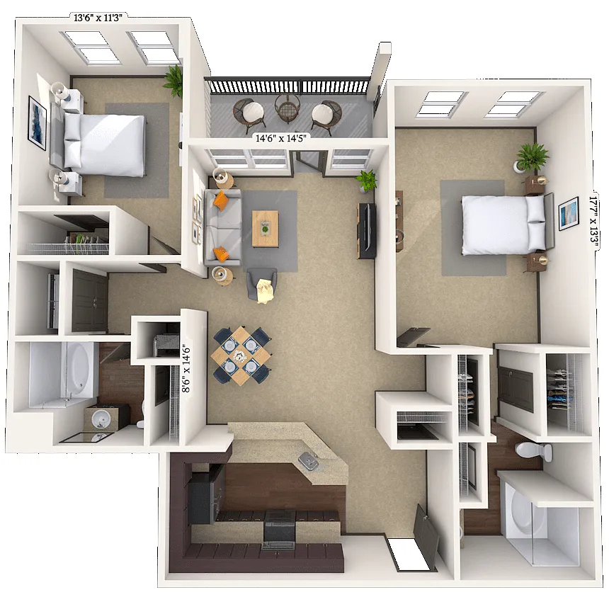 Floor plan 22GG