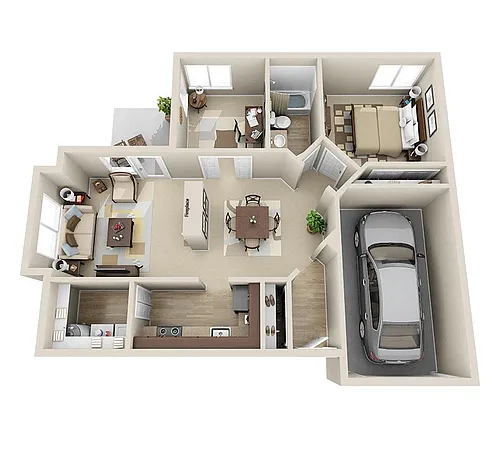 Floor plan Residence 7 Luxury