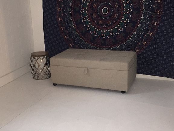 Recreation room in basement