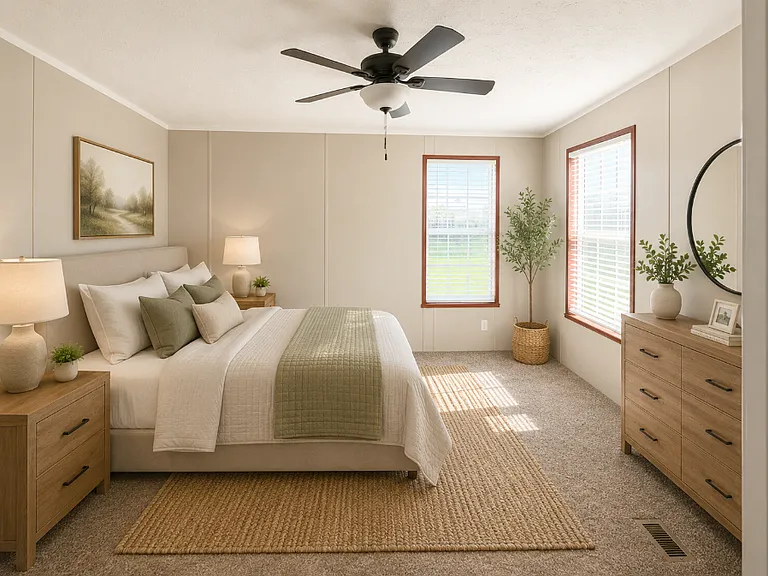 Bedroom Staged
