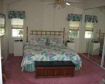 Master BR w/access to patio and spa