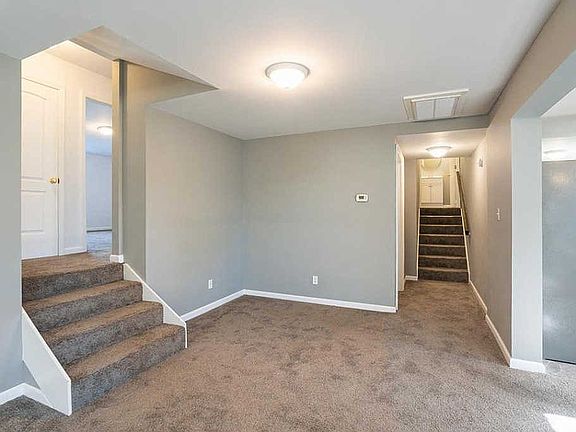 Stairs to Br’s and one bath