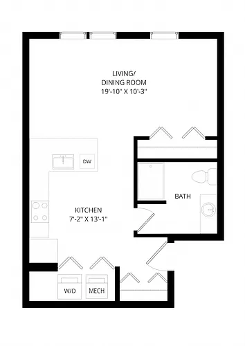 Floor plan Vim Vigor Courage