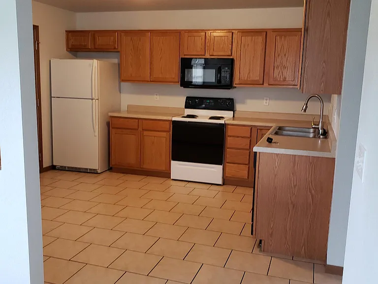Kitchen with dining area