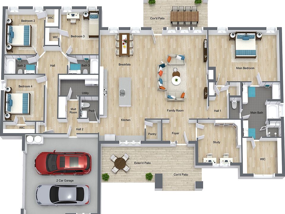 The Meadowbrook Plan, Springside Estates II, Waxahachie, TX 75165 Zillow