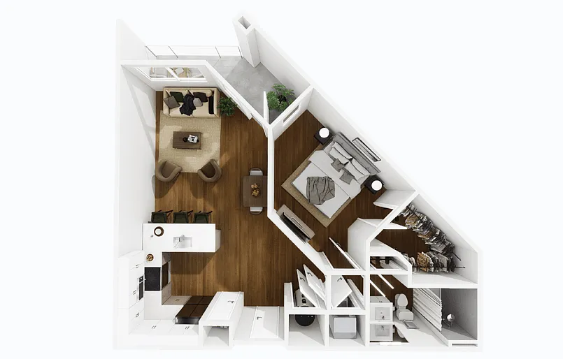 Floor plan Earhart