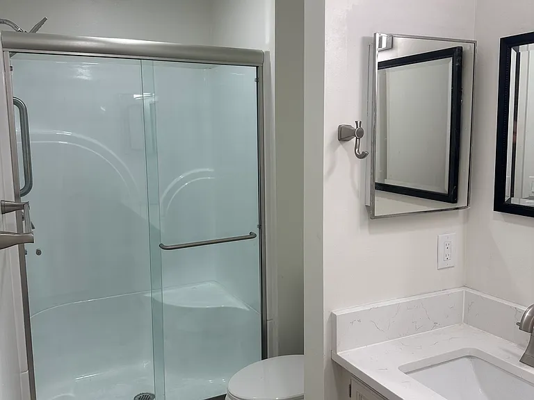 Master Bath/shower & double sinks