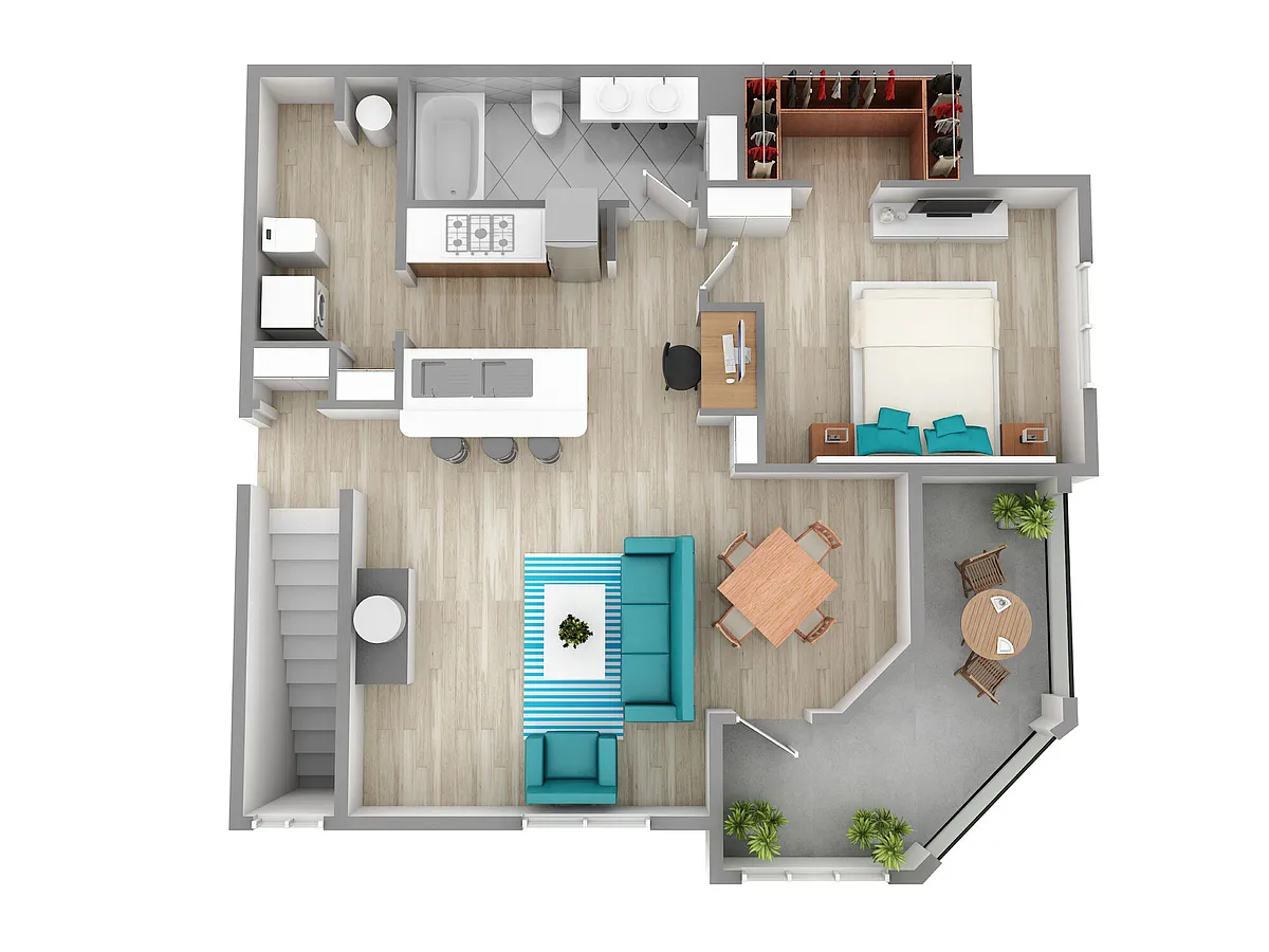 Floor plan A1F
