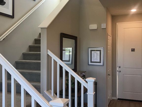 Stairway to second floor. Entryway.