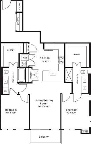 Floor plan B7
