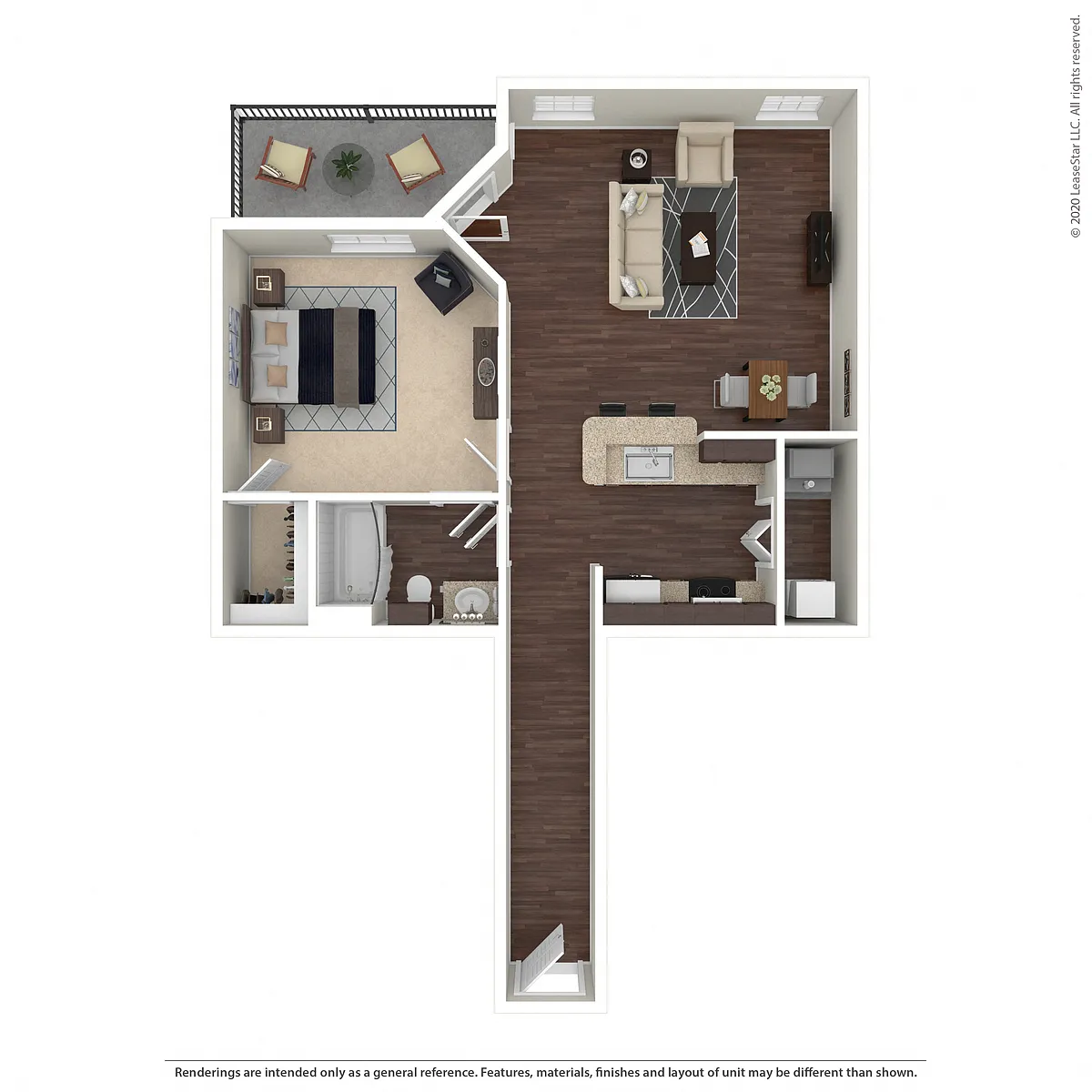 Floor plan A1U