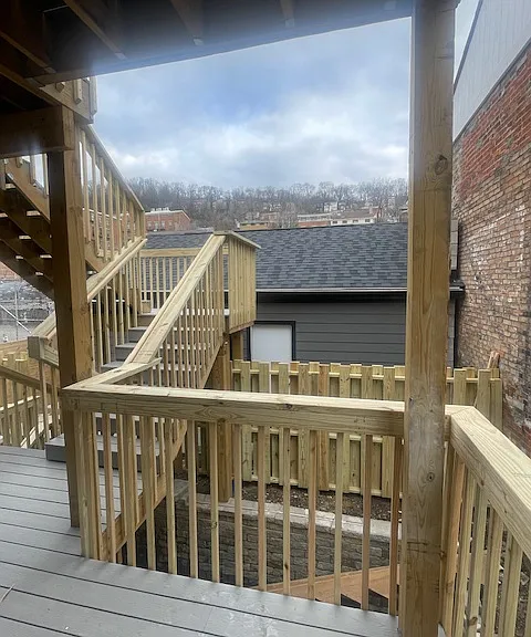 Your own 15' x 8' outdoor space.