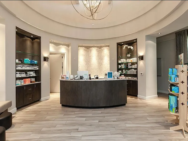 Spa and salon on-site