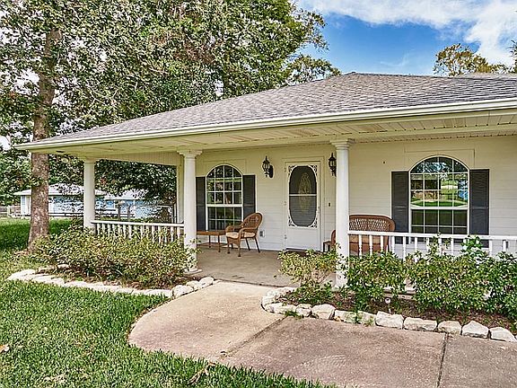 Three Bedrooms and two baths  and a study inside and  Guest house with half bath.