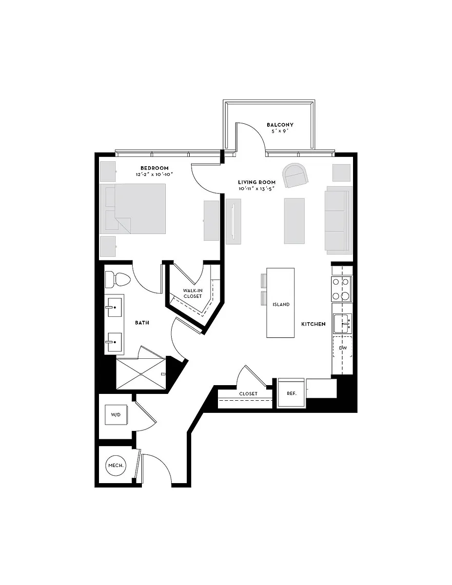 Floor plan The Hi Hat IV
