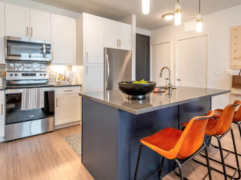Kitchen with Stainless Steel Appliances